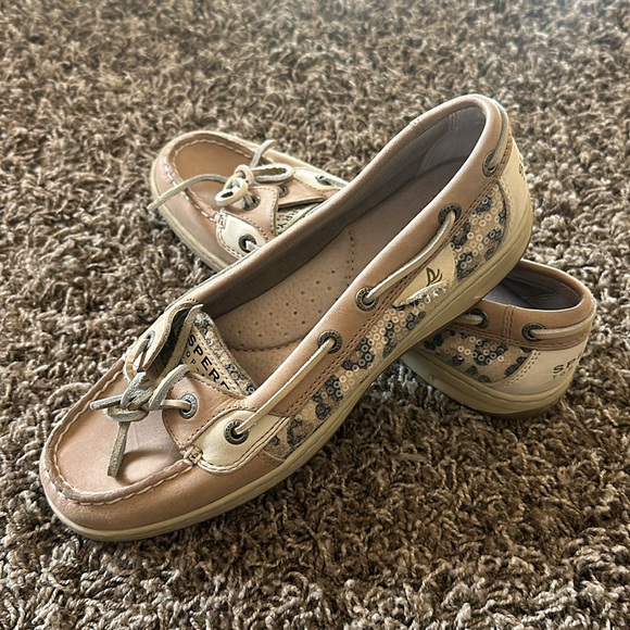 Sperry Leopard Boat Shoe - Picture 2 of 3